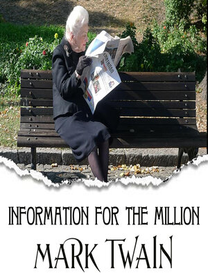 cover image of Information for the Million